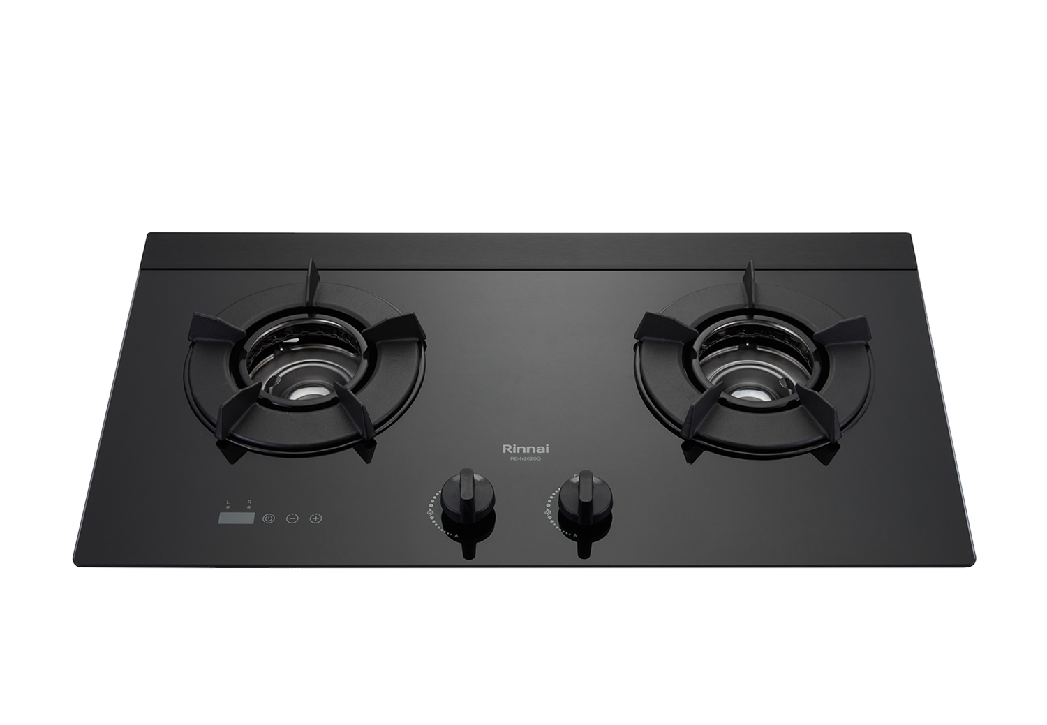 林內 RB-N2620G(B)檯面式內焰玻璃雙口爐