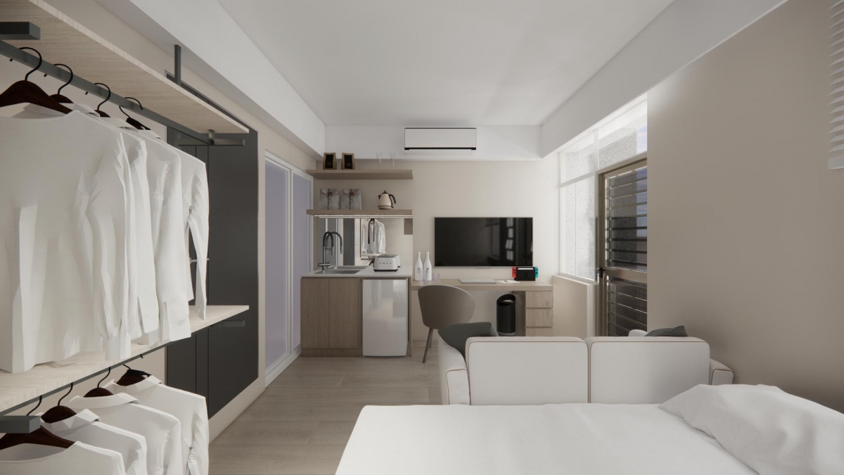 B 3D 效果圖