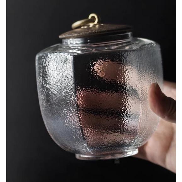 玻璃茶罐
