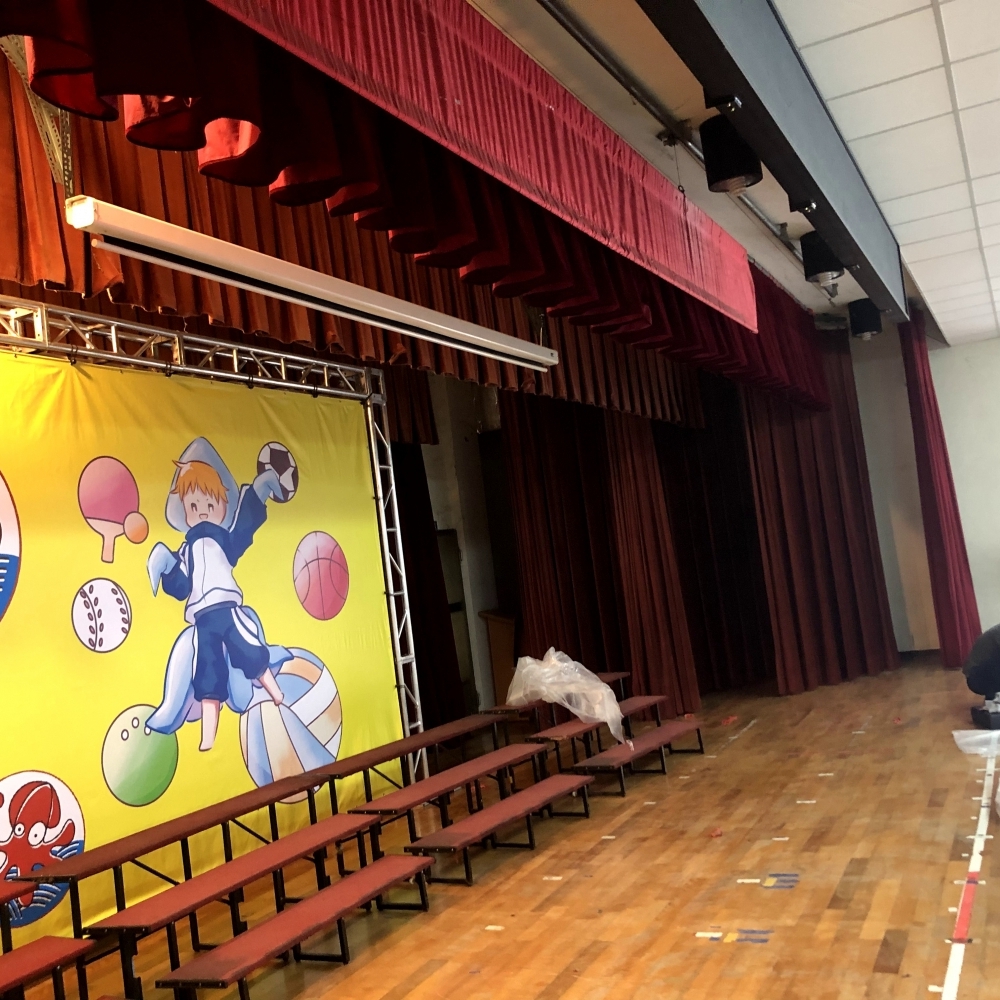 舞台布幕 水簾洞設計 自助窗簾居家生活館 台北窗簾安裝