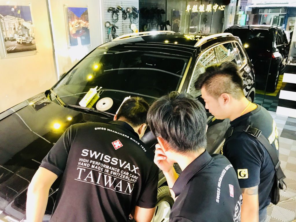 汽車漆面拋光工程