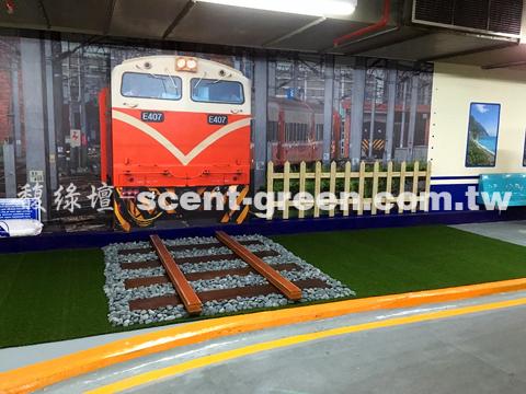板橋車站 互動專區草