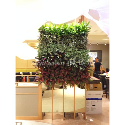 信義微風-大戶屋 植生牆美化