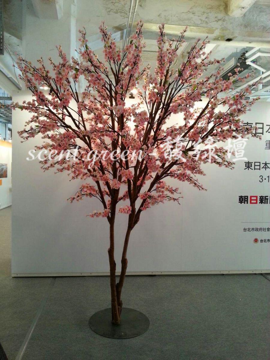 松山菸廠展覽-櫻花樹-H.270xW.240CM