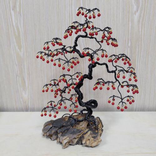 鋁線雕樹石創作