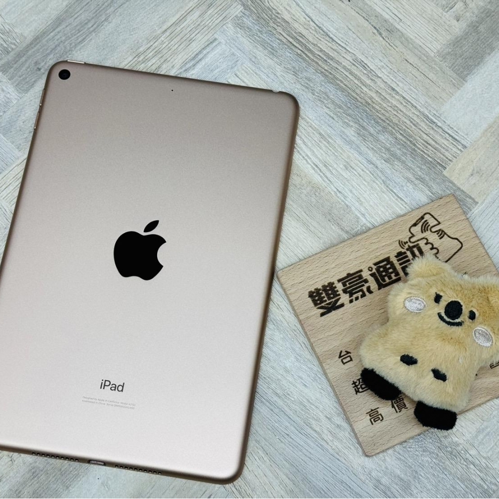 iPad mini 5 256G WiFi版 金 電池88% 循環119次 無盒裝有配件 