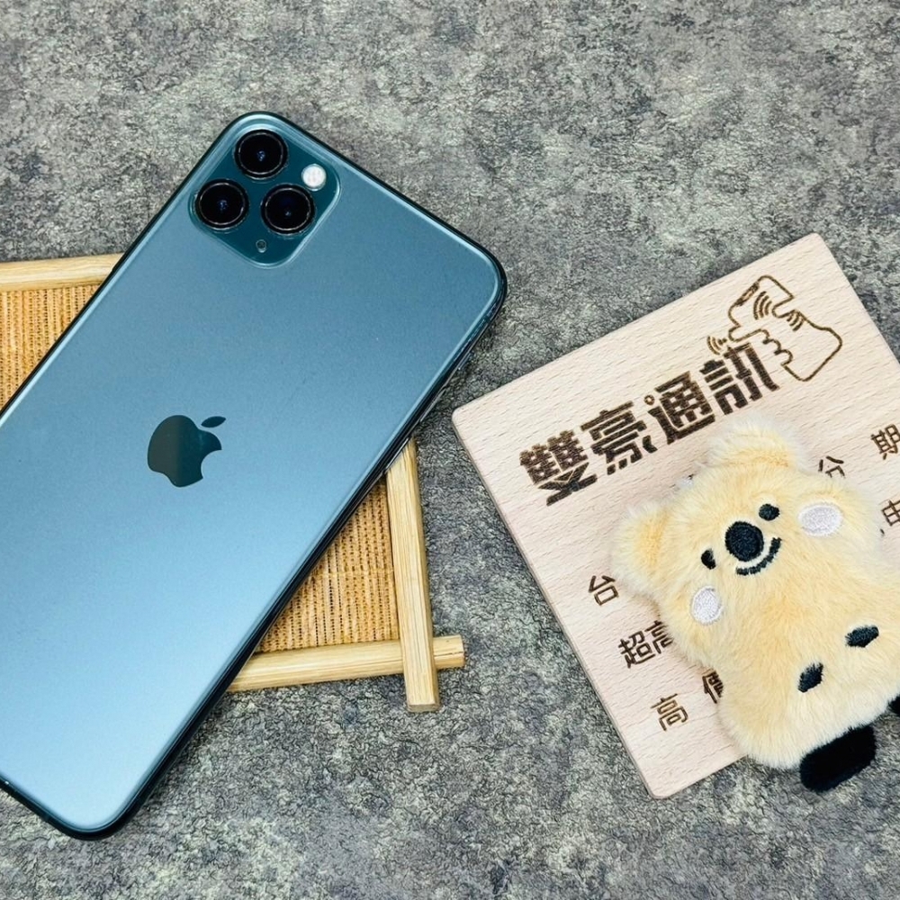 iPhone 11 Pro Max 256G 綠 電池81% 更換副廠螢幕 無盒裝有配件 