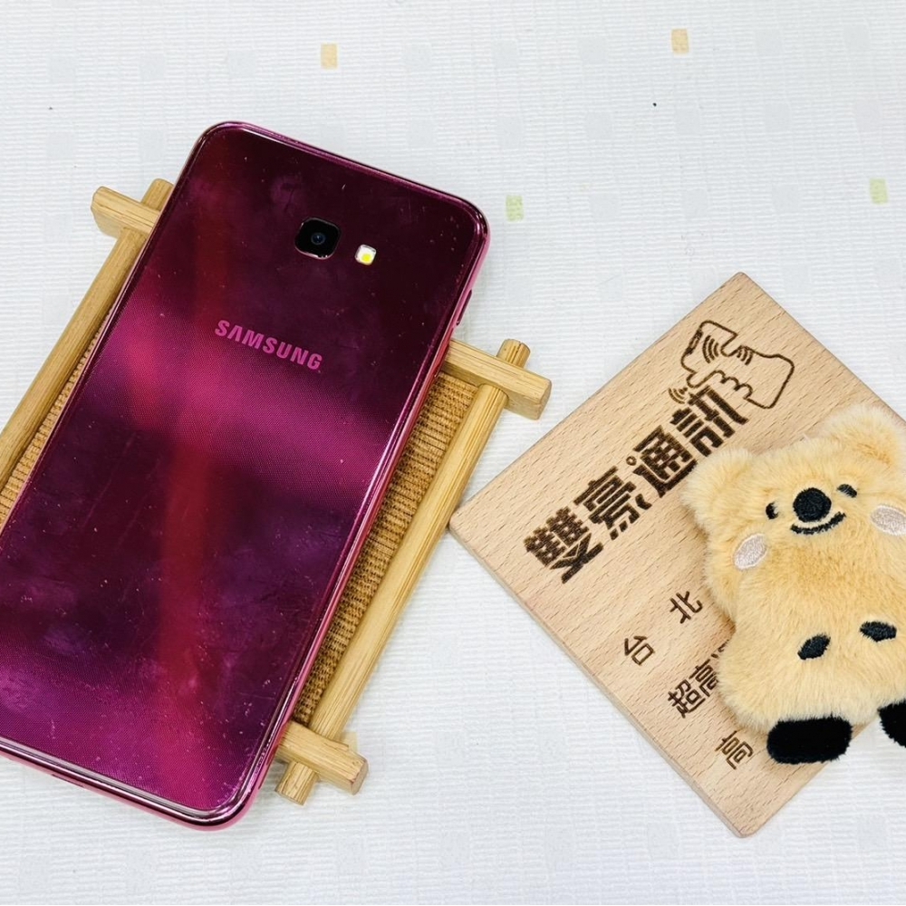 SAMSUN Galaxy J4+ (3+32G) 粉 無盒裝 有配件