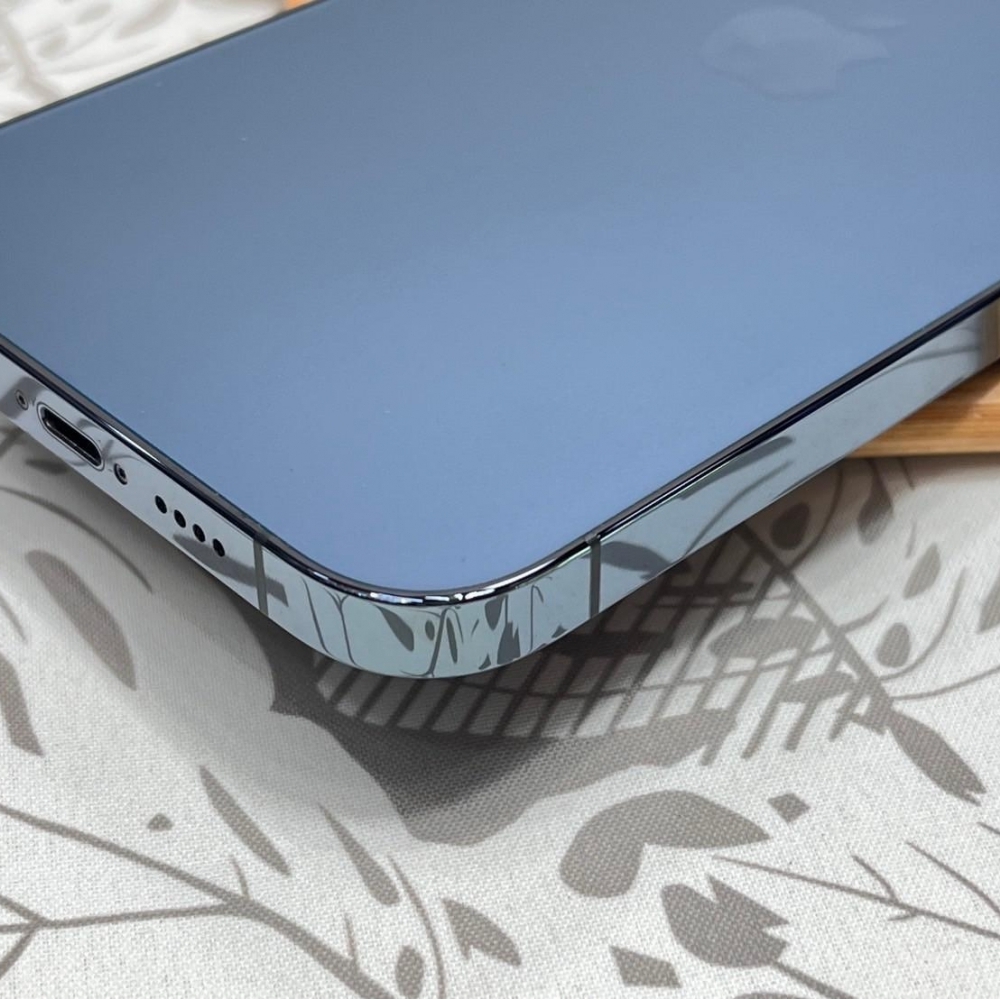 iPhone 12 PRO MAX 256g  藍 電池100% 有盒裝有配件