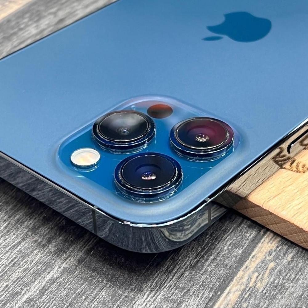 iPhone 12 PRO MAX 256g  藍 電池84% 雙卡版 無盒裝有配件