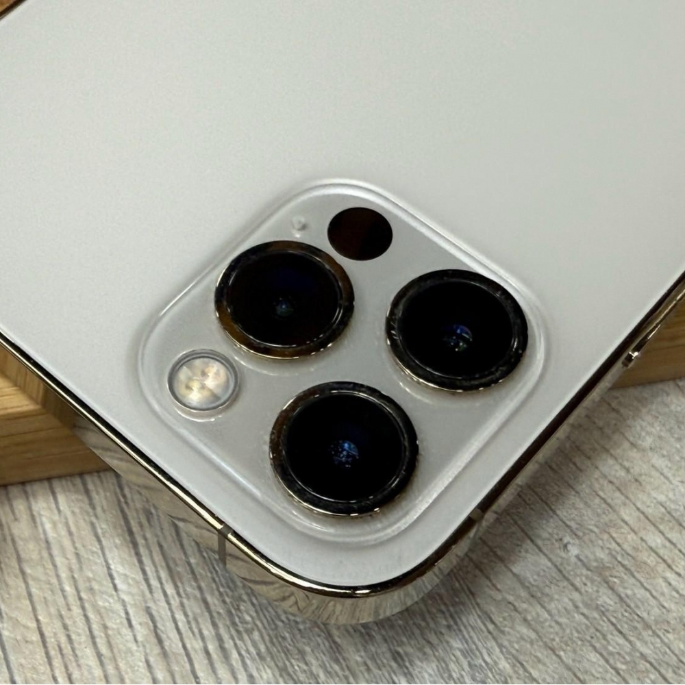 iPhone 12 Pro 128g 金 副廠電池100% 無盒裝有配件