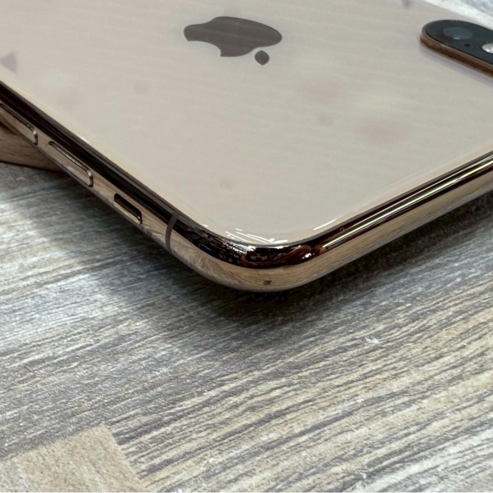 iPhone XS Max 256g 金 副廠電池100% 主相機壞掉 無盒裝有配件
