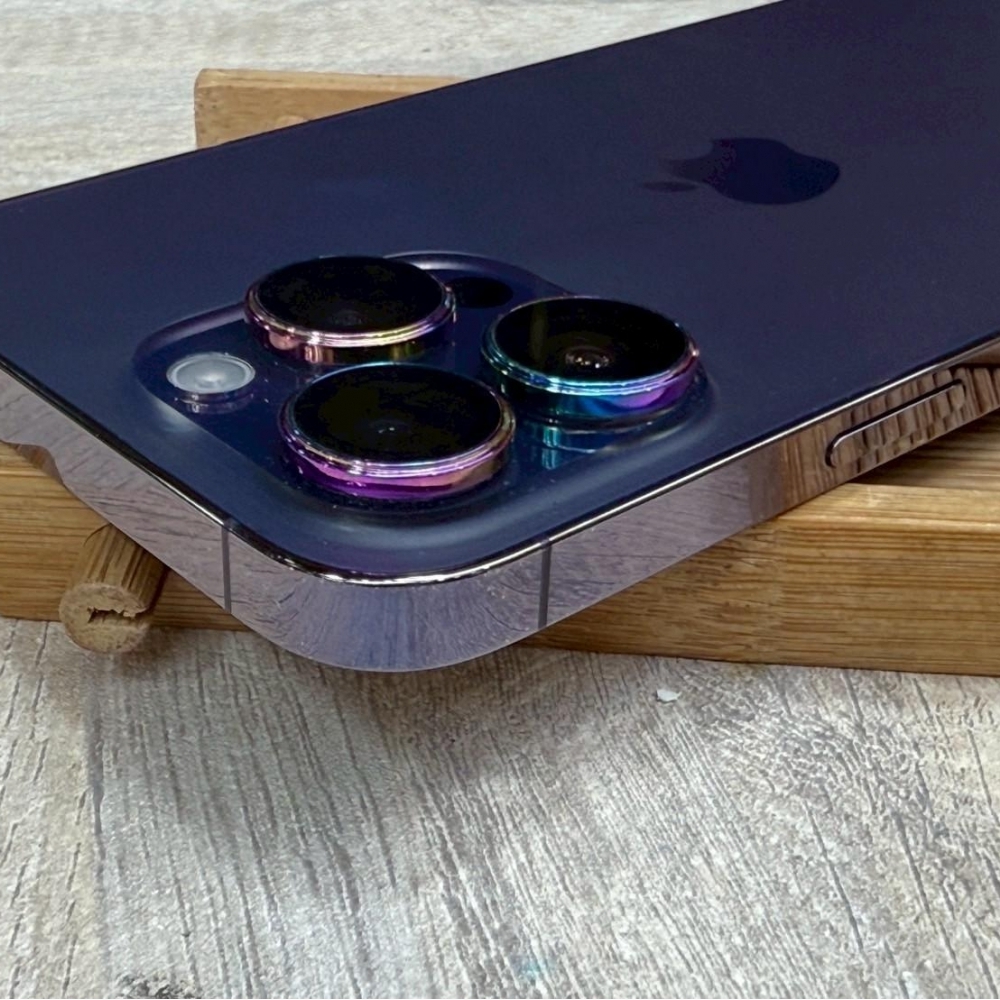 iPhone 14 Pro Max 256g 紫 換過原廠電池100% 無盒裝有配件