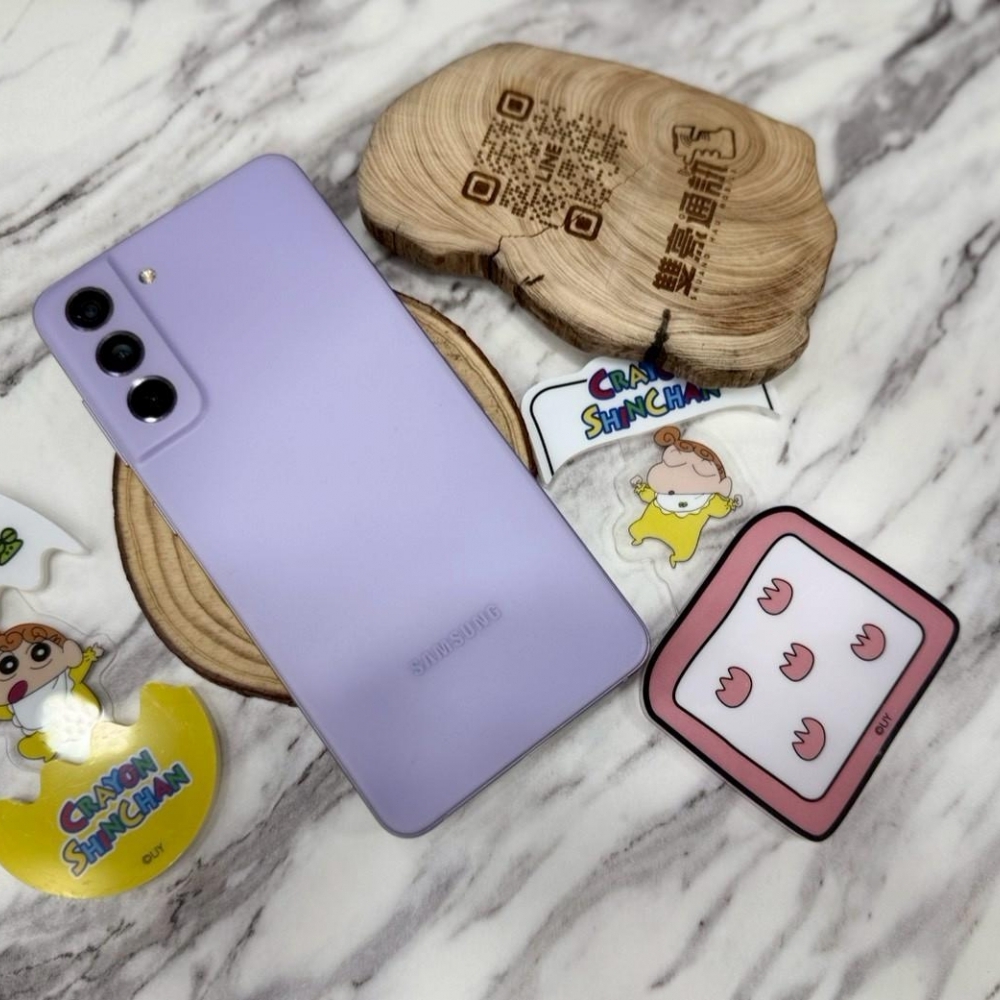 SAMSUNG S21 FE (8+256G)紫 無盒裝有配件