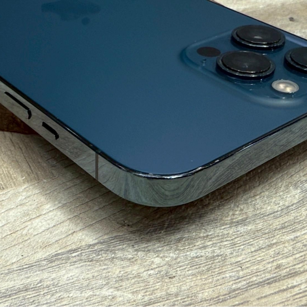 iPhone 12 PRO MAX 128g 藍 電池100%  換過副廠螢幕無盒裝有配件