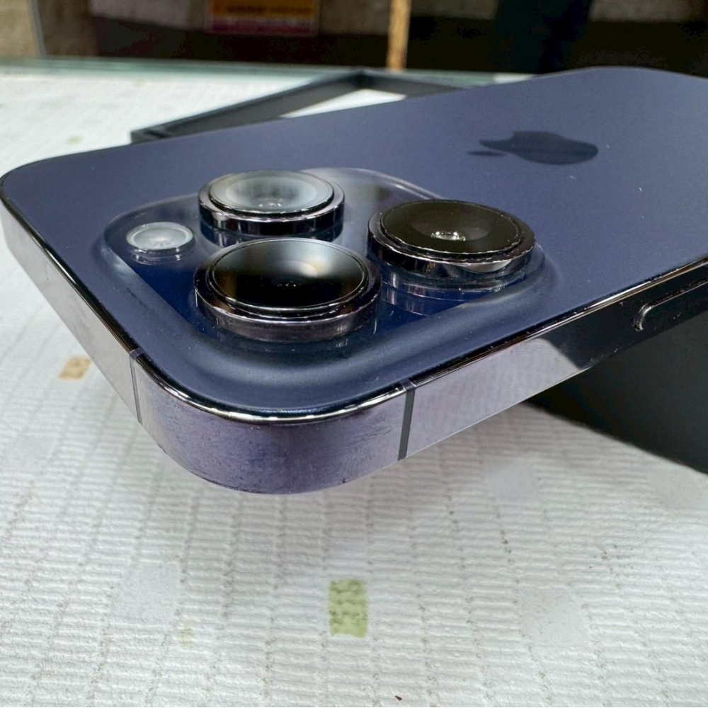 iPhone 14 pro 128g 紫 電池85% 有盒裝有配件