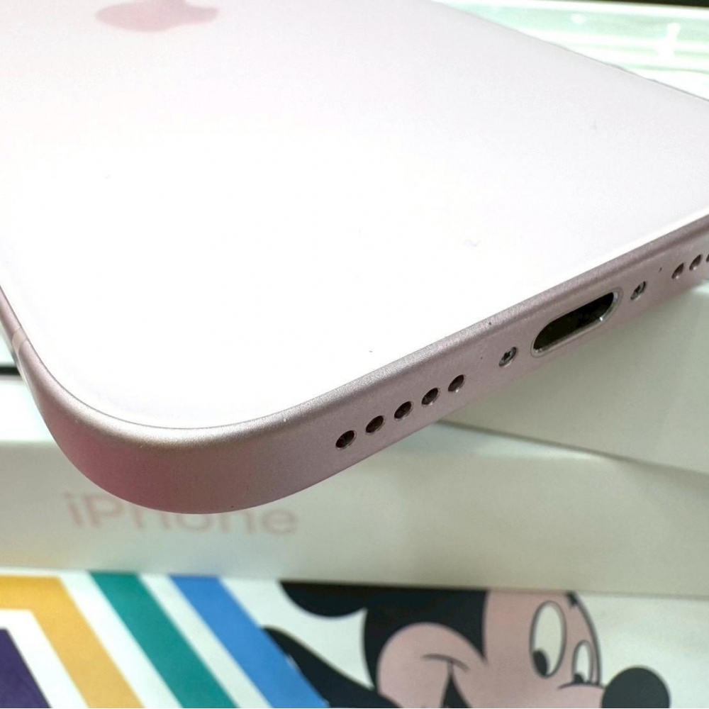 iPhone 15 256 粉 電池89% 有盒裝有配件