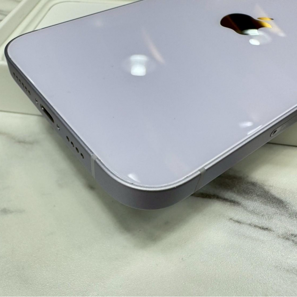 iPhone 14 Plus 128g 紫 電池82% 有盒裝有配件