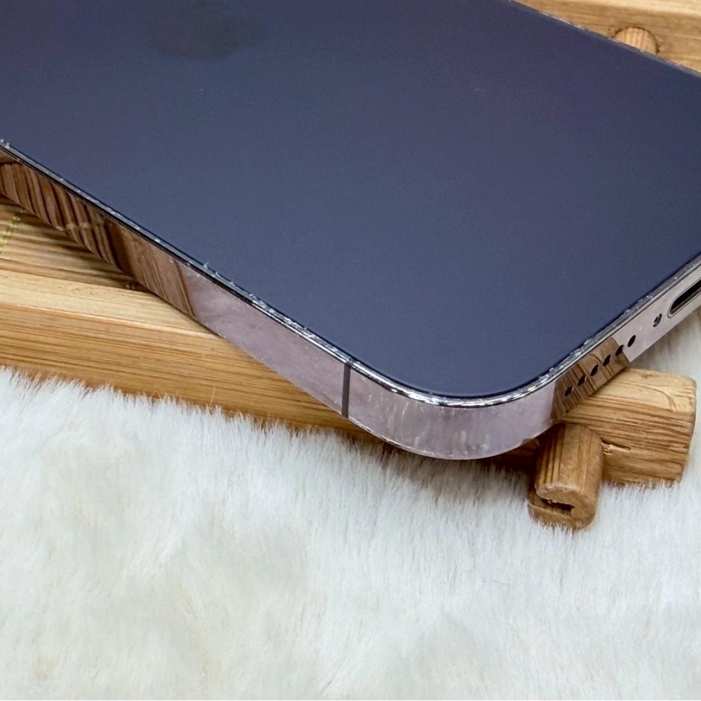 iPhone 14 pro Max 256g 紫 電池78% 換過副廠螢幕  有裝殼痕跡 無盒裝有配