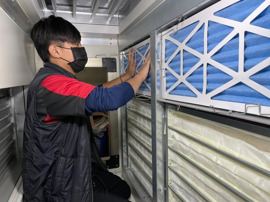 竹北研發大樓空調系統維修保養工程