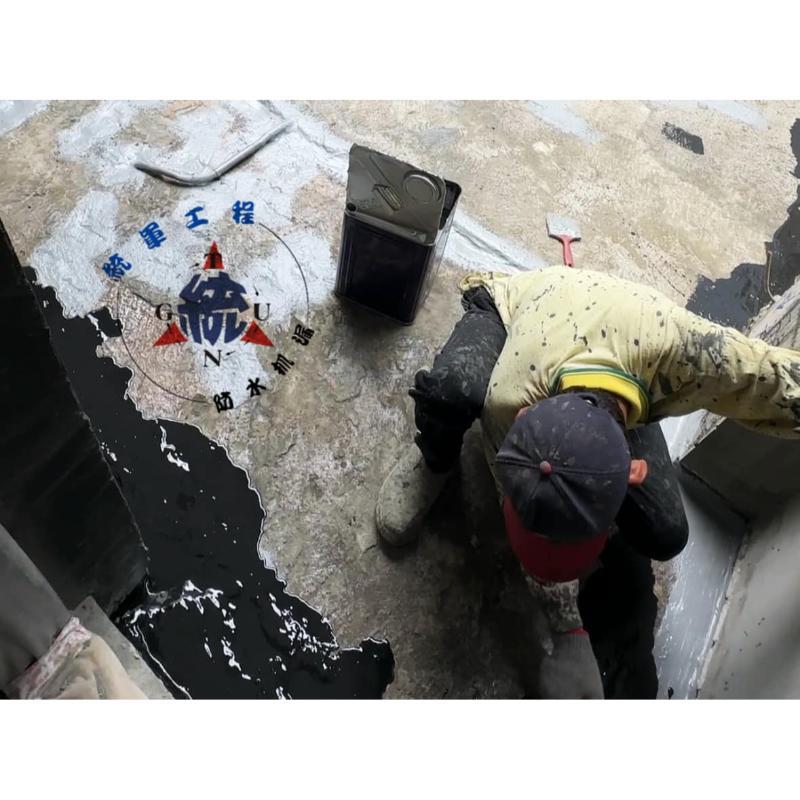 【高雄露台防水工程】-  三民區新建案露台防水施工。