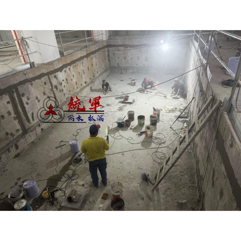 【高雄防水工程】 - 高雄楠梓區建案-機械停車防水施工。