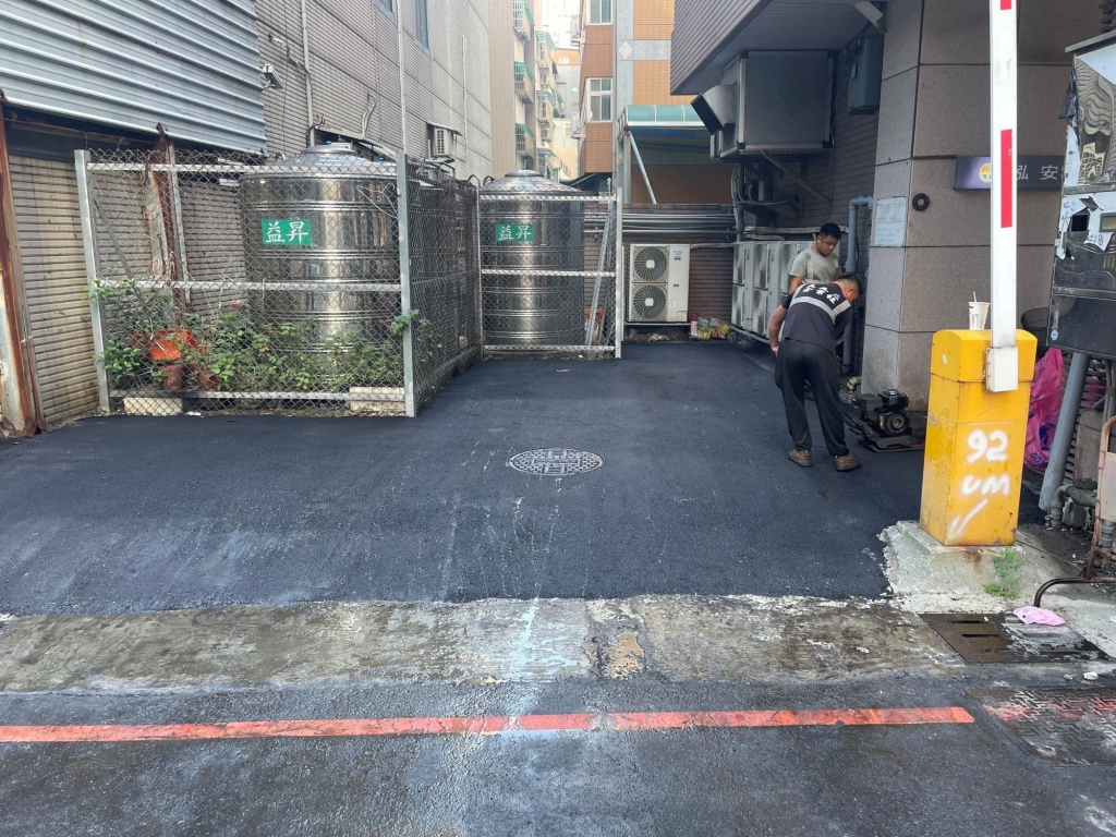 柏油施工實錄/瀝青鋪設