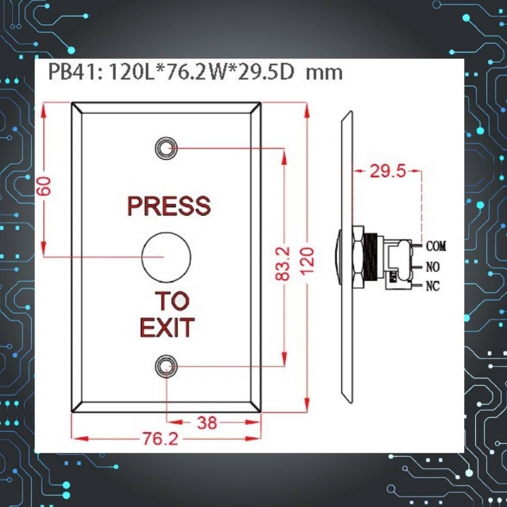 按鈕開關 PB41
