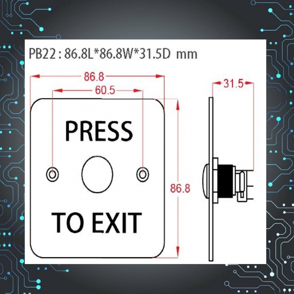 按鈕開關 PB22