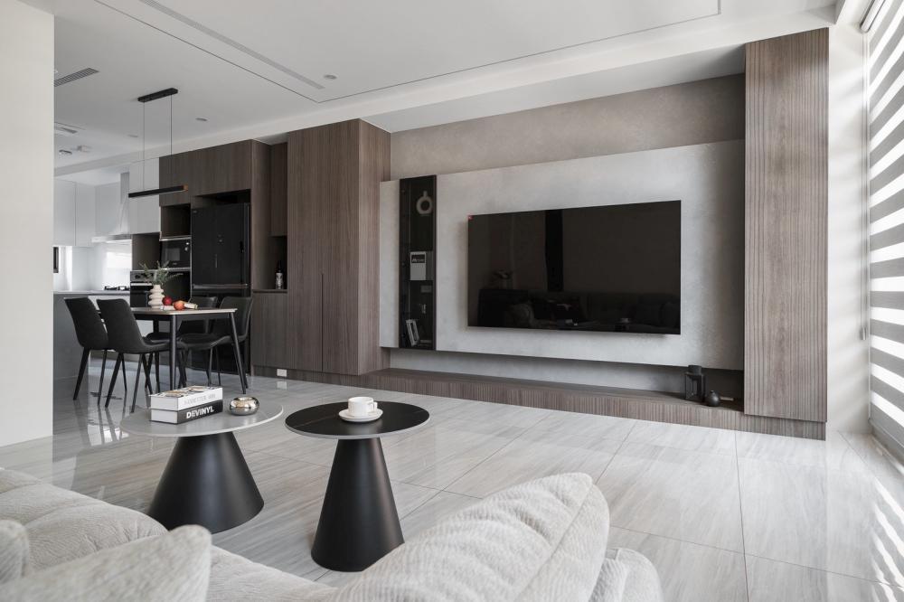 靜謐灰韻．現代雅居