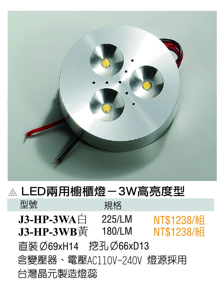 LED兩用櫥櫃燈-3W