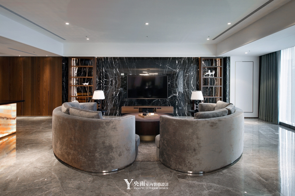 豪宅設計-現代輕奢-台中室內設計