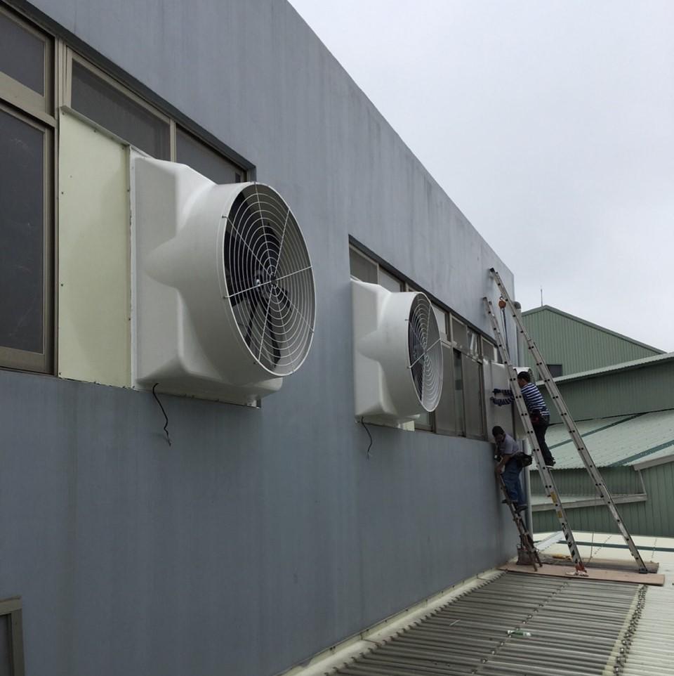 工程實績-工廠排風,排風扇安裝